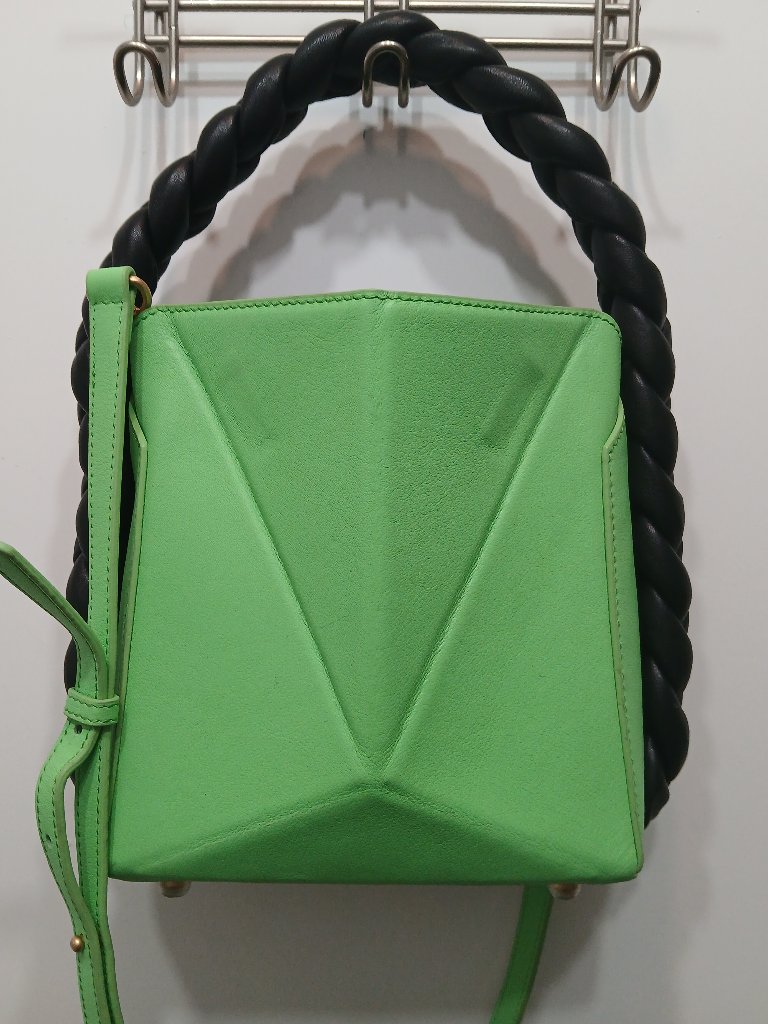 Doublex Green Leather Bag